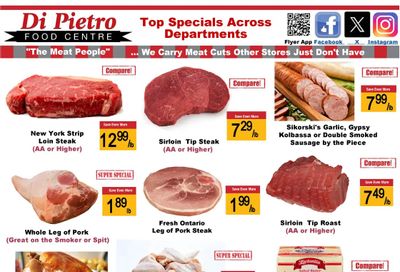 Di Pietro Food Centre Flyer September 28 to October 4