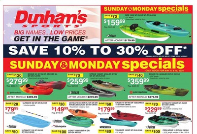 Dunham's Sports Weekly Ad & Flyer May 16 to 21