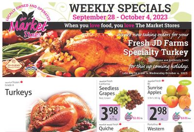 The Market Stores Flyer September 28 to October 4