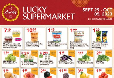 Lucky Supermarket (Calgary) Flyer September 29 to October 5
