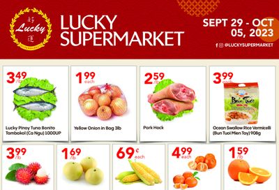 Lucky Supermarket (Winnipeg) Flyer September 29 to October 5