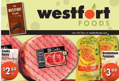 Westfort Foods Flyer September 29 to October 5
