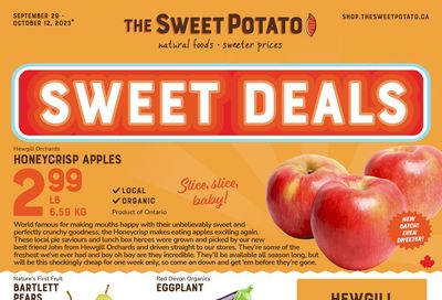 The Sweet Potato Flyer September 29 to October 12