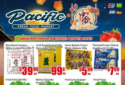 Pacific Fresh Food Market (North York) Flyer September 29 to October 5