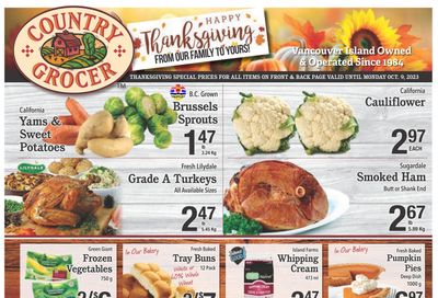Country Grocer Flyer September 29 to October 5