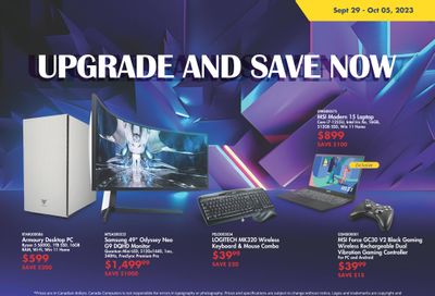 Canada Computers Flyer September 29 to October 5