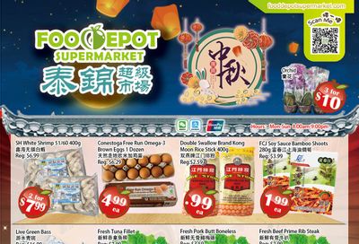 Food Depot Supermarket Flyer September 29 to October 5