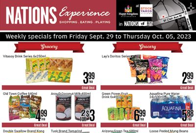Nations Fresh Foods (Toronto) Flyer September 29 to October 5