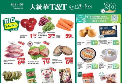 T&T Supermarket (AB) Flyer September 29 to October 5