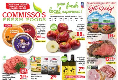Commisso's Fresh Foods Flyer September 29 to October 5