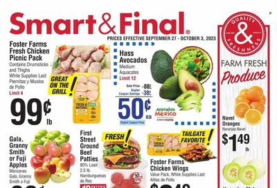 Smart & Final (CA) Weekly Ad Flyer Specials September 27 to October 3, 2023