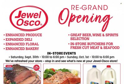 Jewel Osco (IL) Weekly Ad Flyer Specials September 27 to October 3, 2023