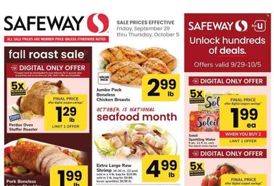 Safeway (DE) Weekly Ad Flyer Specials September 29 to October 5, 2023