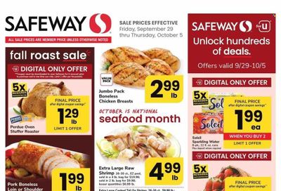 Safeway (MD) Weekly Ad Flyer Specials September 29 to October 5, 2023