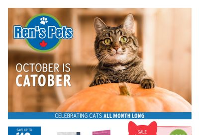 Ren's Pets Flyer October 1 to 31