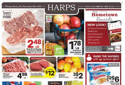 Harps Hometown Fresh (AR, KS, MO, OK) Weekly Ad Flyer Specials September 27 to October 3, 2023