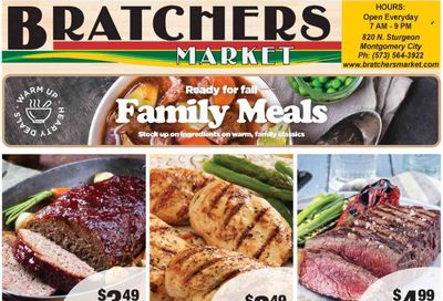 Bratchers Market (MO) Weekly Ad Flyer Specials September 27 to October 3, 2023