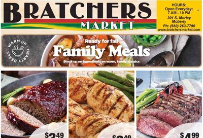 Bratchers Market (MO) Weekly Ad Flyer Specials September 27 to October 3, 2023