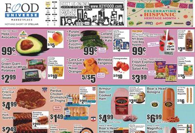 Food Universe (NY) Weekly Ad Flyer Specials September 29 to October 5, 2023