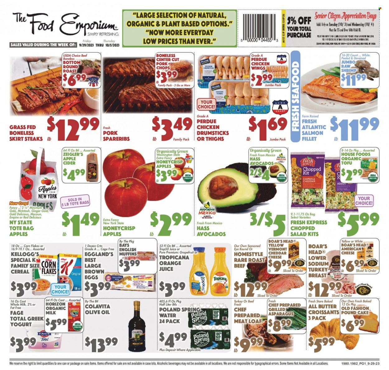 The Food Emporium (NY) Weekly Ad Flyer Specials September 29 to October 5, 2023