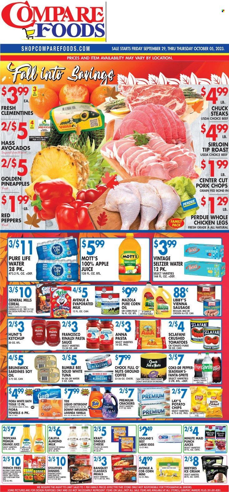 Compare Foods (CT, MD, NC, NJ, NY, RI) Weekly Ad Flyer Specials September 29 to October 5, 2023