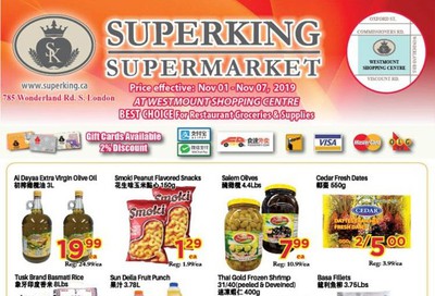 Superking Supermarket (London) Flyer November 1 to 7