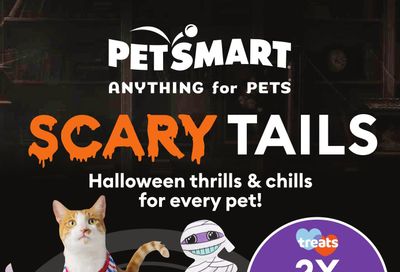 PetSmart Scary Tails Flyer October 2 to 8