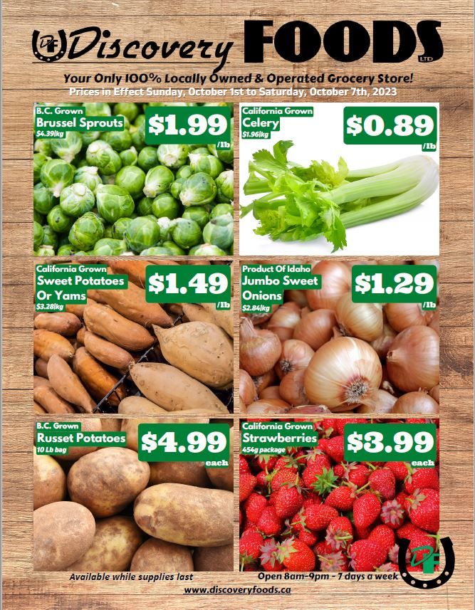 Discovery Foods Flyer October 1 to 7