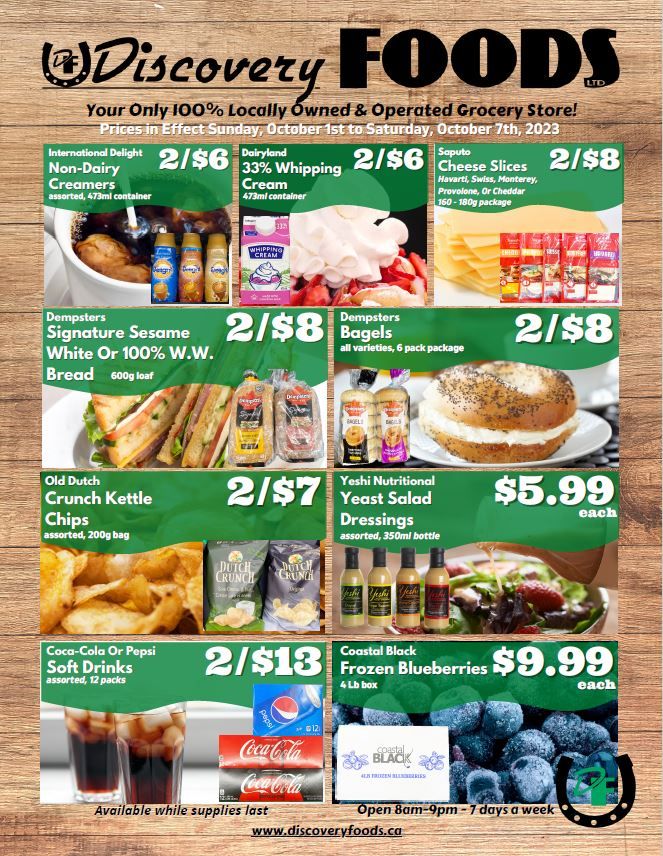 Discovery Foods Flyer October 1 to 7