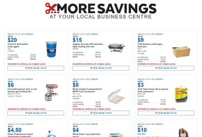 Costco Business Centre Instant Savings Flyer October 2 to 15