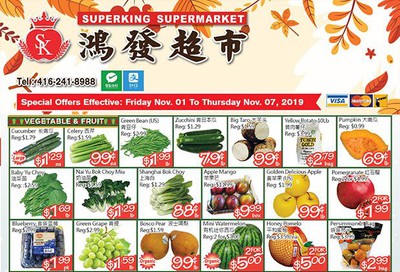 Superking Supermarket (North York) Flyer November 1 to 7