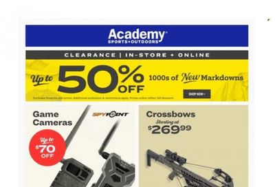 Academy Sports + Outdoors Weekly Ad Flyer Specials October 2 to October 4, 2023