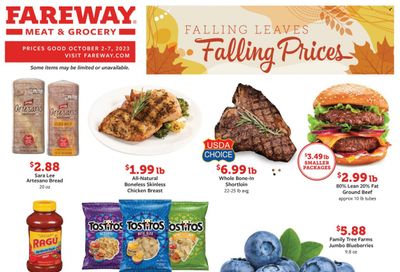Fareway (IA) Weekly Ad Flyer Specials October 2 to October 7, 2023