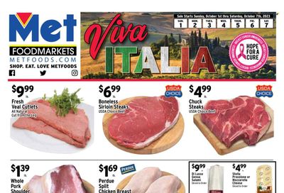 Met Foodmarkets Weekly Ad Flyer Specials October 1 to October 7, 2023