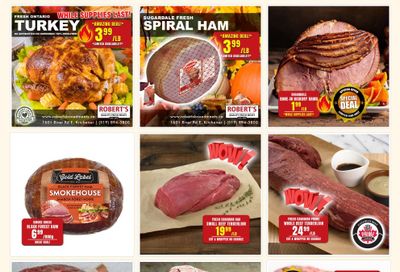 Robert's Fresh and Boxed Meats Flyer October 2 to 9