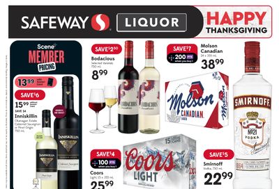 Safeway (BC) Liquor Flyer October 5 to 11