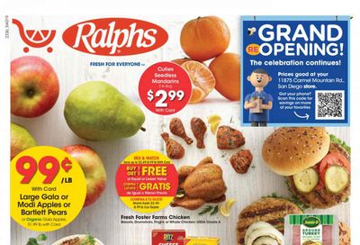 Ralphs (CA) Weekly Ad Flyer Specials October 4 to October 10, 2023