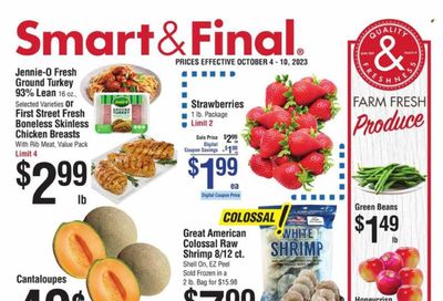Smart & Final Weekly Ad Flyer Specials October 4 to October 10, 2023