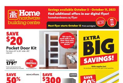 Home Hardware Building Centre (ON) Flyer October 5 to 11