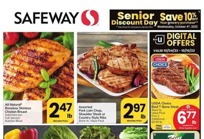 Safeway (AZ) Weekly Ad Flyer Specials October 4 to October 10, 2023