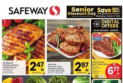 Safeway (AZ) Weekly Ad Flyer Specials October 4 to October 10, 2023