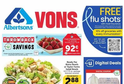 Vons (CA) Weekly Ad Flyer Specials October 4 to October 10, 2023