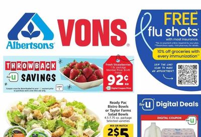 Vons (CA) Weekly Ad Flyer Specials October 4 to October 10, 2023