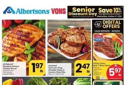 Vons (NV) Weekly Ad Flyer Specials October 4 to October 10, 2023