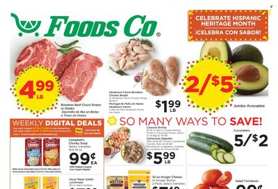 Foods Co (CA, OH, VA) Weekly Ad Flyer Specials October 4 to October 10, 2023