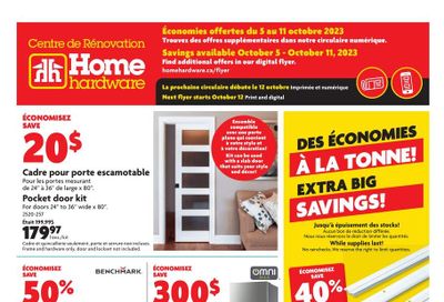 Home Hardware Building Centre (QC) Flyer October 5 to 11