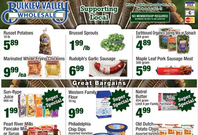 Bulkley Valley Wholesale Flyer October 5 to 11