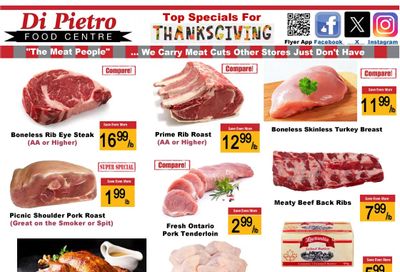 Di Pietro Food Centre Flyer October 5 to 11