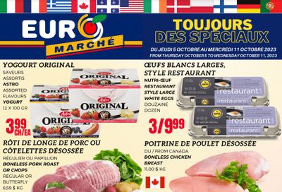 Euro Marche Flyer October 5 to 11