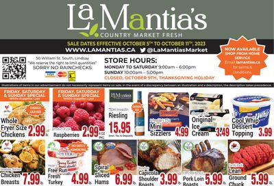 LaMantia's Flyer October 5 to 11